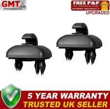 2 X SUN VISOR CLIP HOLDER HOOK