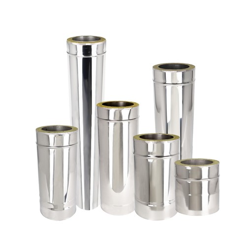 Twin wall flue pipe - twin,