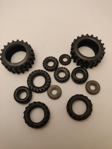 Vintage model car tyres - model,