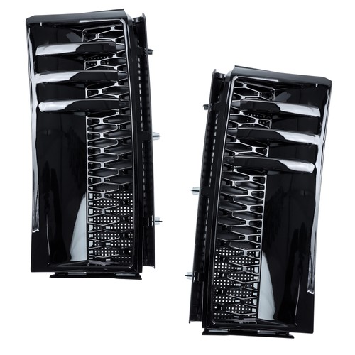 Gloss black side wing vent - side, air