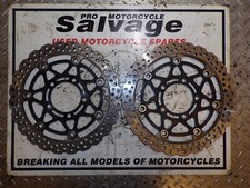 KAWASAKI Z 750 R 2011 2012:BRAKE DISCS - FRONT:USED MOTORCYCLE PARTS