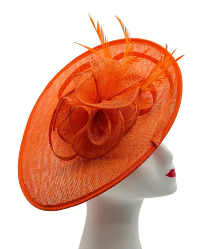 Large sinamay oval hatinator - large,