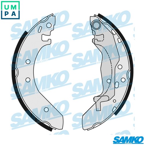 Brake shoe set 86040 - brake,
