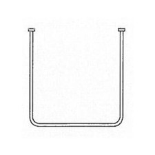 AKW U-Shaped Shower Curtain