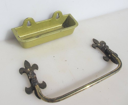 Victorian brass umbrella - brass,