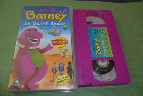 Barney outer space pal vhs - outer,