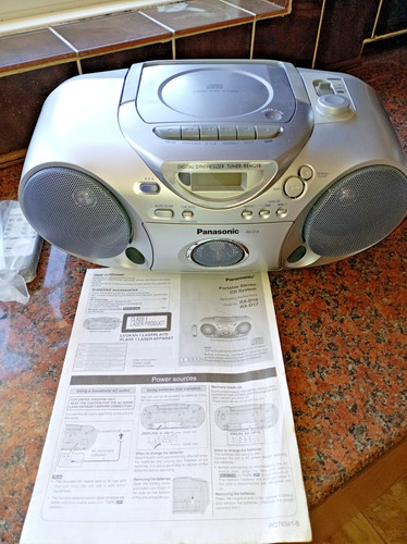 Unused panasonic portable - unused,