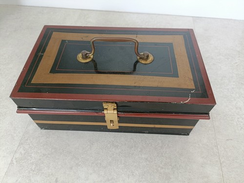 Large vintage cash - money, box