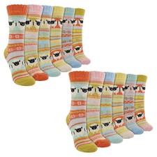Ladies 12 Pack Alpaca Socks