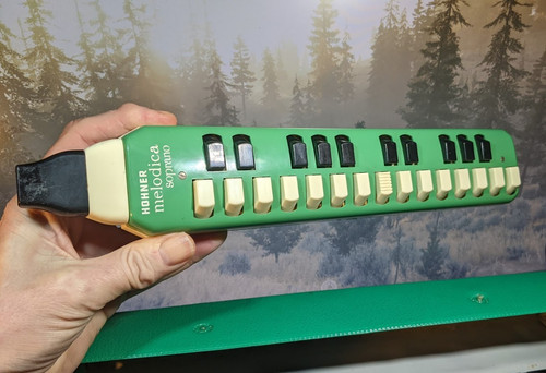Vintage hohner melodica with - hohner, melodica.