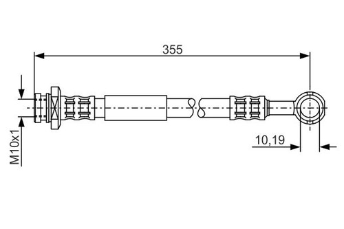 Brake hose for suzuki - brake,