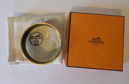 Hermes enamel bangle - hermes, bracelet