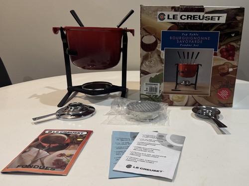 Vintage creuset fondue - creuset, set