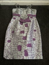 Fitted Silver & Purple Wedding