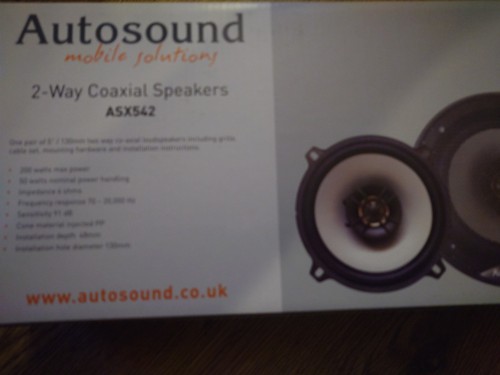 Autosound way coaxial twin - autosound,