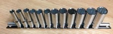 Britool Hallmark MDBMSET12 3/8″ Drive 12 Point Deep Socket Set 8-19mm
