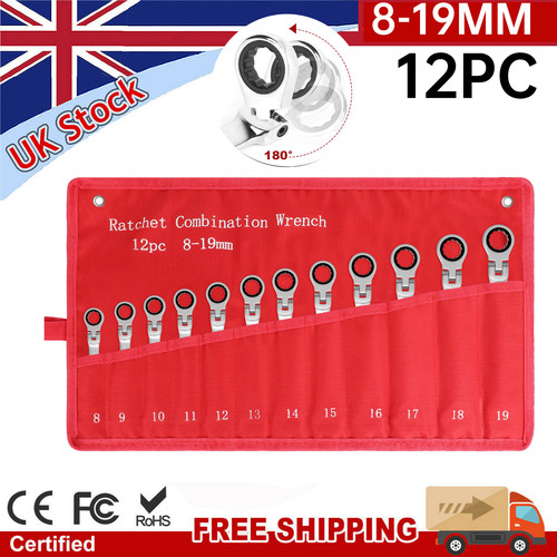 12pcs metric ratchet - metric,