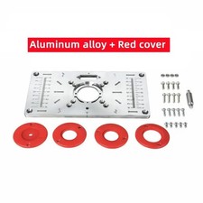 Aluminium router table insert - table,