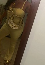 Yellow Lace And Slinky