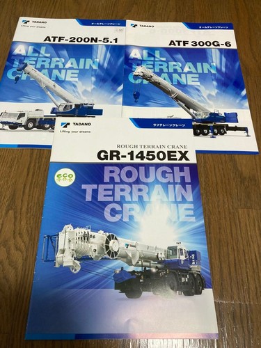 Tadano crane catalog book - catalog,