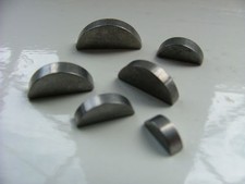 METRIC WOODRUFF KEY KEYS FULL RANGE 2MM TO 5MM DIN6888