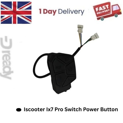 Ix7 pro iscooter - ix7, button