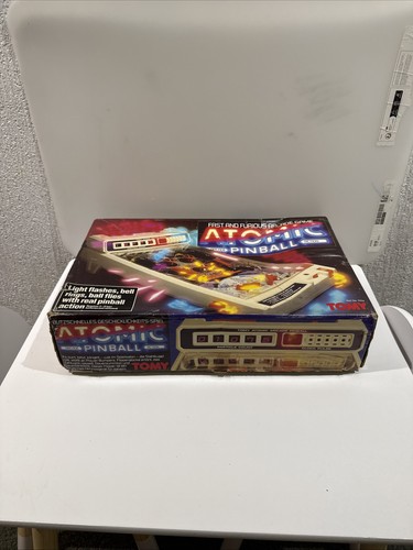 Boxed tomy atomic - boxed, pinball