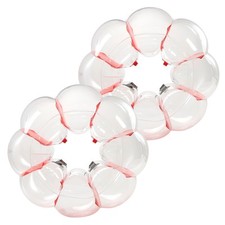 2-Pack 3FT/0.9M Inflatable Bumper Balls PVC Body Sumo Zorb Ball Outdoor