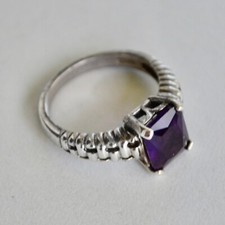 *Vintage Amethyst Sterling