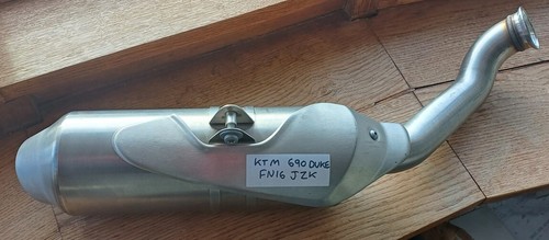 Ktm 690 duke silencer heat - silencer,,