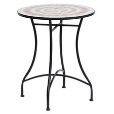 Mosaic Table Round Ceramic