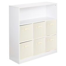 Wooden Wide 7 Cubed Cupboard