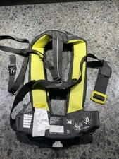 Spinlock Deckvest Lite+ Plus 170N Adult Automatic Life Jacket with Harness Black