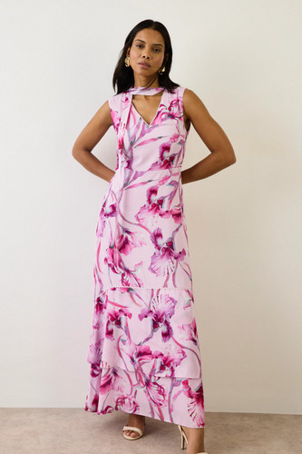Wallis pink maxi dress - wallis, womens
