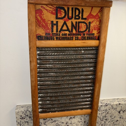 Vintage dubl handi wash board - wash,