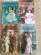 Barbara Cartland Romance Book Bundle 4 x Paperback