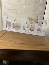 LOVE Wooden Shabby Chic