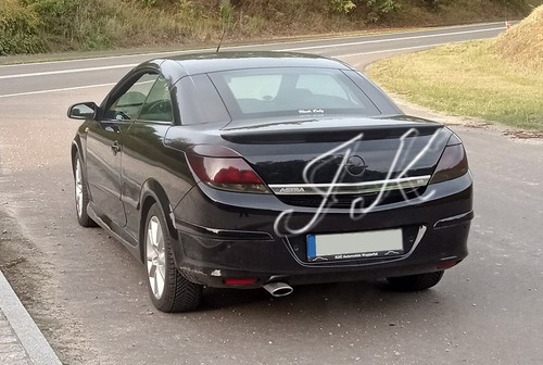 Rear lip spoiler for vauxhall - lip,