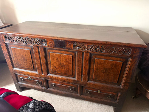 18th century carved - carved, wood