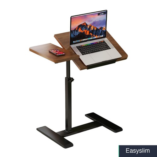 Overbed bedside table with - bedside,