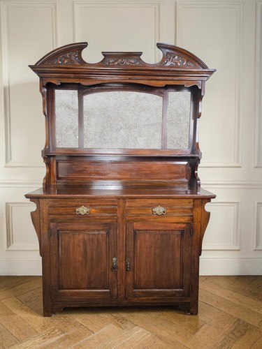 Antique victorian walnut - an,