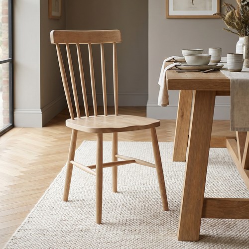 Spindle back dining chair - back,