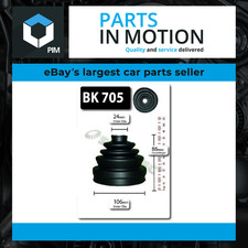 CV Joint Boot fits AUDI RS6