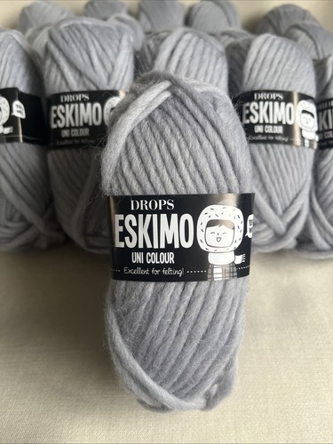 Drops eskimo uni colour - eskimo, 20