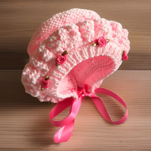 Stunning hand knitted baby - stunning,