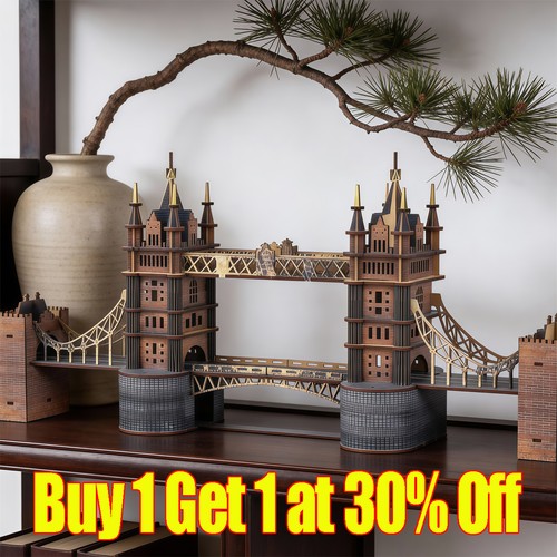 London bridge wooden puzzle - bridge,