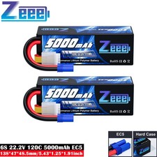 2x Zeee 6S 5000mAh LiPo