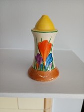 Clarice Cliff Crocus Cruet - SALT SHAKER / SALT POT