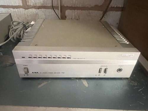 Aiwa p50 power amp - aiwa, vintage