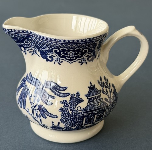 Vintage churchill blue willow - vintage,